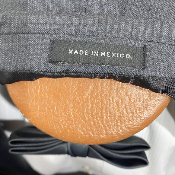 Perry Ellis Child Dark Grey Tuxedo Jacket (see other listing for pants) - Picture 7 of 9